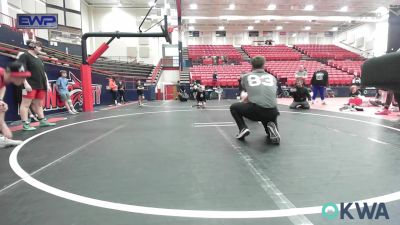 150 lbs Rr Rnd 3 - Xander Smith, Cowboy Elite 15u vs Inell Derogers, Ponca City