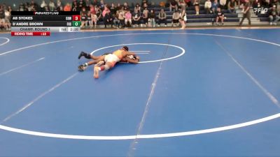 125 lbs Champ. Round 1 - D`Andre Brown, Fort Hays State vs Ab Stokes, Cowley College