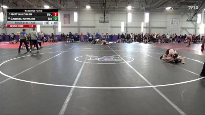 133 lbs Champ. Round 2 - Matt Haldiman, Wisconsin-La Crosse vs Gabriel Hawkins, University Of Dubuque