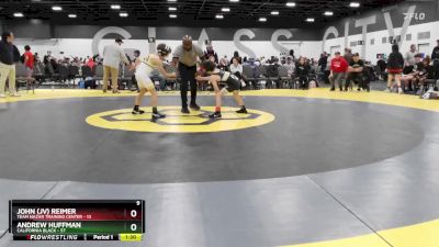 65 lbs Quarterfinals (8 Team) - Andrew Huffman, California Black vs John (JV) Reimer, Team Nazar Training Center
