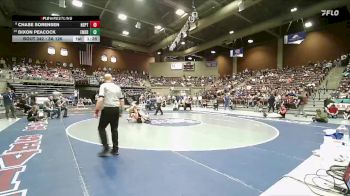 3A 126 lbs Cons. Semi - Chase Sorensen, North Sanpete vs Dixon Peacock, Emery