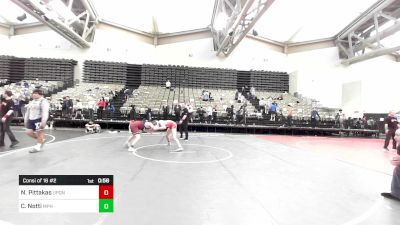 140-H lbs Consi Of 16 #2 - Niko Pittakas, Upper Dublin vs Christopher Notti, Mepham (Wellington C)