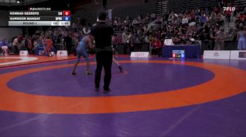 48kg Round 1 - Konrad Geerdts, Saskatoon Junior Huskies vs Gurnoor Mangat, Miri Piri Wrestling Club