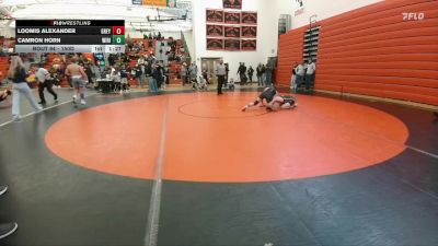 150D Round 1 - Loomis Alexander, Greybull/Riverside vs Camron Horn, Wind River