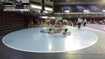 175 lbs Semifinal - Ethan Collins, Conway vs Kaleb McNeil, Dutch Fork