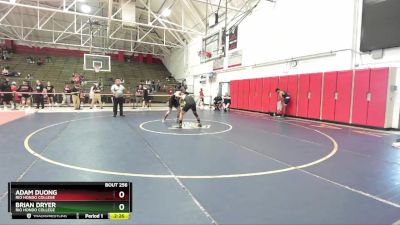 149 lbs Cons. Semi - Adam Duong, Rio Hondo College vs Brian Dryer, Rio Hondo College