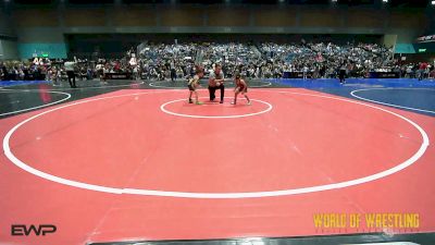 40 lbs Round Of 16 - Martin Arizaga, Iron Eagle Wrestling Club vs Carson Streeter, Alpha Elite