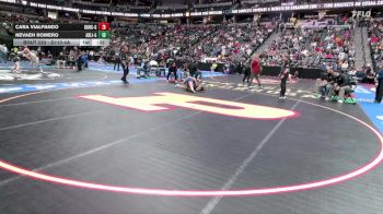 G110-4A Cons. Round 2 - Cara Vialpando, Walsenburg Jr/Sr High School Girls vs Nevaeh Romero, Abraham Lincoln Girls