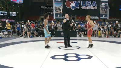 132 lbs Cons. Sub-rd Of 64 - Joey Enzminger, North Dakota vs Edan Fugett, Oklahoma