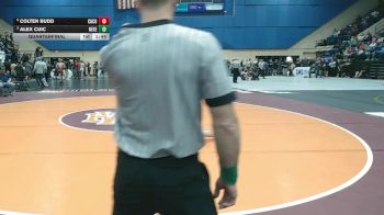 3 - 126 lbs Quarterfinal - Alex Cuic, New Kent vs Colten Budd, Culpeper County