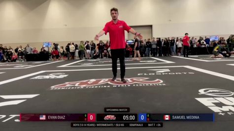 Evan Diaz vs Samuel Medina 2025 ADCC Niagara Open