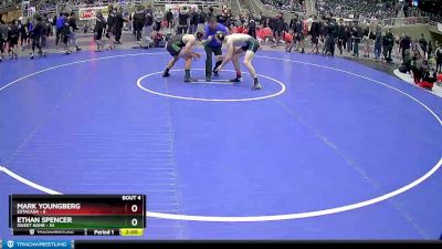 184 lbs Quarterfinals (8 Team) - Ethan Spencer, Sweet Home vs Mark Youngberg, Estacada