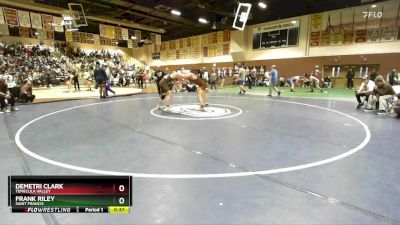 190 lbs Cons. Round 4 - Frank Riley, Saint Francis vs Demetri Clark, Temecula Valley