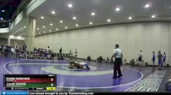 120 lbs Round 6 (8 Team) - Caleb Weiand, Michigan Blue AS vs Kasen Konstanz, SD Blue