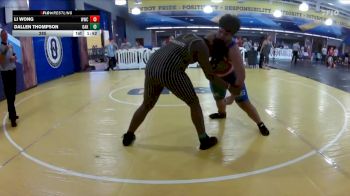 285 lbs Round 4 (8 Team) - Li Wong, Wakulla WC vs Dallen Thompson, Oakleaf WC