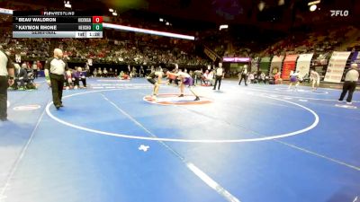 175 Class 4 lbs Semifinal - Beau Waldron, Hickman vs Kaymon Rhone, Neosho