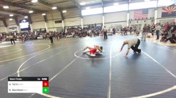 130 lbs Semifinal - Alejandro Tarin, East Valley WC vs Sam Davidson, M2 Tc