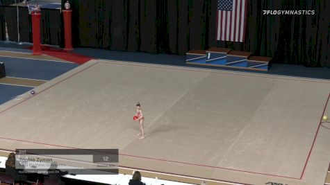 Sophia Zyman - Ball, Iliana Rhythmic Gymnastics - 2021 Rhythmic Elite Qualifier