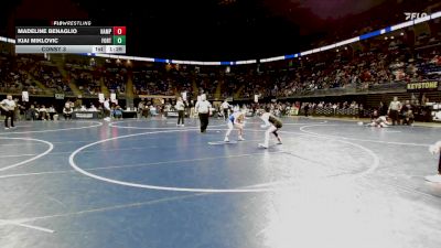 112 lbs Consy 3 - Madeline Benaglio, Hampton vs Kiai Miklovic, Fort LeBoeuf