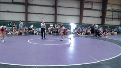 120 lbs Round 3 - Avery Capps, Relentless Wrestling vs Lexis Ziebarth, Cleveland Lady Raiders