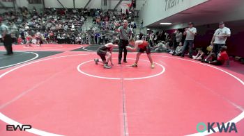 130 lbs 5th Place - Travis Dupire, Eufaula Ironheads Wrestling Club vs Sean Taylor, Sallisaw Takedown Club