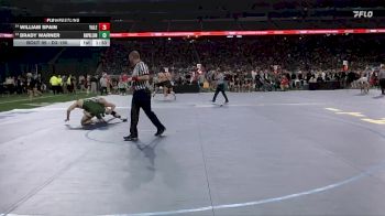 D3-190 lbs Champ. Round 1 - Brady Warner, Napoleon vs William Spain, Yale