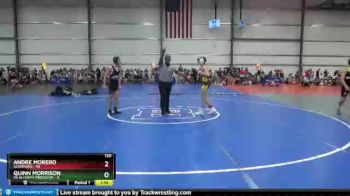120 lbs Round 3 (6 Team) - Andre Morero, Scorpions vs Quinn Morrison, VA Alchemy/Predator