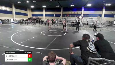 150 lbs Consolation - Jaxon Mackey, Legends Of Gold LV vs Isaiah Nichols, Alpha Elite