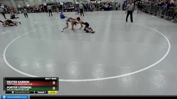 130 lbs Cons. Round 2 - Dexter Karron, Team Tulsa Wrestling Club vs Porter Lozenski, Wolves Wrestling Club