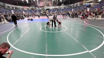 58 lbs Consi Of 4 - Jaxyn Duran, Mayhem vs Talon Stuart, NE Boyz