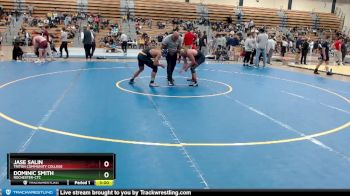 149 lbs Cons. Round 4 - Dominic Smith, Rochester-CTC vs Jase Salin, Triton Community College