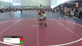 123 lbs Quarterfinal - Adecelli Noreiga, Grindhouse Wrestling Club vs Anika Barker, Dogpound Wresling Club