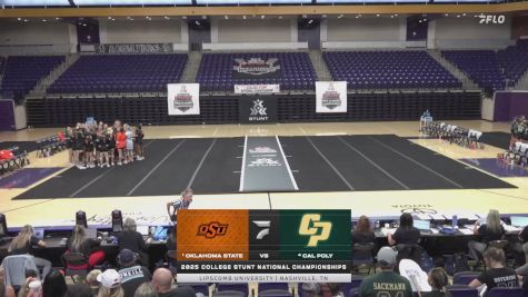 STUNT - Oklahoma State vs. Cal Poly vs. - Club Day 4
