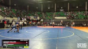 170 lbs Cons. Round 2 - Fred Rowlett, Florence vs Antonio Moultry, Sparkman