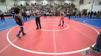 96 lbs Quarterfinal - Rowdy Hupman, Sperry Wrestling Club vs Michkel (Prince) Cain, R.A.W.