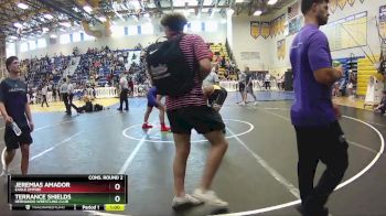 157 lbs Cons. Round 2 - Terrance Shields, Hernando Wrestling Club vs Jeremias Amador, Eagle Empire
