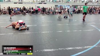 98 lbs Round 1 (4 Team) - Clayton Newton, Bulldog WC vs Ice McCormick, Quest For Gold