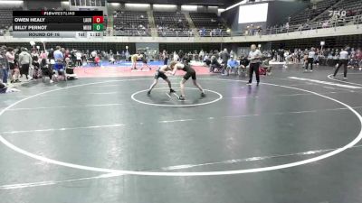 125 lbs Round Of 16 - Owen Healy, Laurel vs Billy Pernot, Middletown