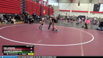 112-130 lbs Semifinal - Elizabeth Rosenstiel, Techfall Wrestling Club vs Ava Johnson, Rossview Hawks Wrestling Club