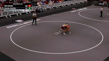 133 lbs Rr Rnd 1 - Ben Davino, Ohio State vs Dillon Cooper, Little Rock Arkansas