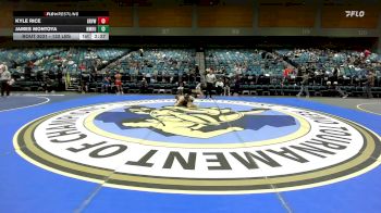 133 lbs Round Of 32 - Kyle Rice, Grand View vs James Montoya, New Mexico Highlands