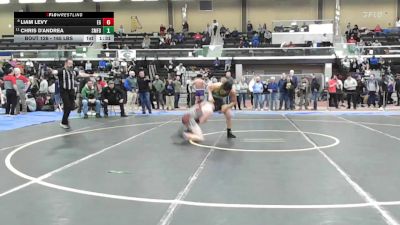 165 lbs Round Of 16 - Liam Levy, East Greenwich vs Chris D'Andrea, Smithfield
