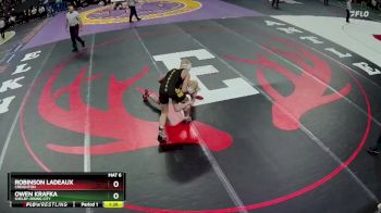 Champ. Round 1 - Robinson LaDeaux, Creighton vs Owen Krafka, Shelby-Rising City