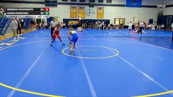 133 lbs Round 3 (6 Team) - Logan Crawford, Northeast Oklahoma vs Jeremiah Wachsmuth, Clackamas Community College