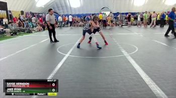 100 lbs Round 7 (8 Team) - Jake Ryan, Dayton Bandits vs Sayge Herndon, Noke Wrestling RTC