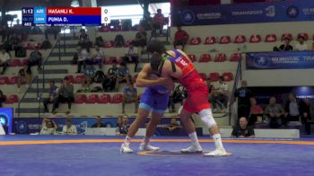 77 kg 1/4 Final - Khasay Hasanli, Azerbaijan vs Deepak Punia, UWW