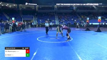 160 lbs Consolation - Matt Mammone, Dedham vs Ben West, Taconic