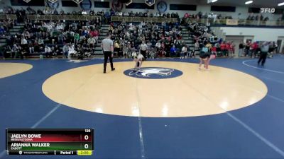 126 lbs Semifinal - Jaelyn Bowe, Regis/Altoona vs Arianna Walker, Cadott