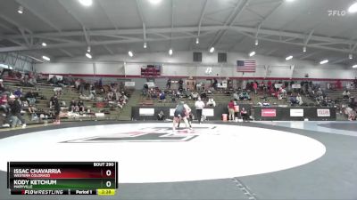 141 lbs Cons. Round 2 - Kody Ketchum, Maryville vs Issac Chavarria, Western Colorado