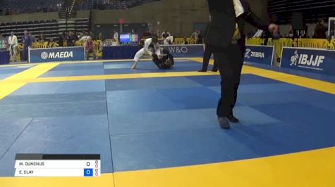 MICHELLE DUNCHUS vs ELISABETH CLAY 2018 Pan Jiu-Jitsu IBJJF Championship